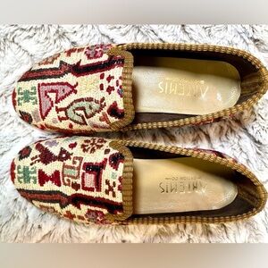 Artemis Design Co. Handmade one of a kind Anthropologie Bohemian Loafers
Size 5